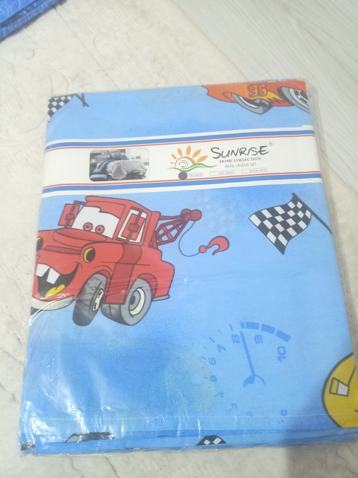 Mavi Örümcek Adam Desenli Nevresim Takımı - Görsel 2