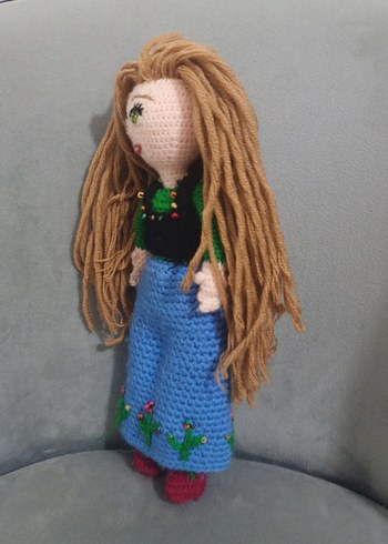 Örgü Bez Bebek - Görsel 3