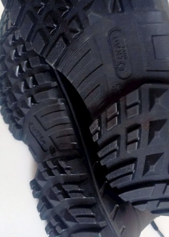 Erkek Siyah Kamuflaj Desenli Biker Bot - Görsel 4