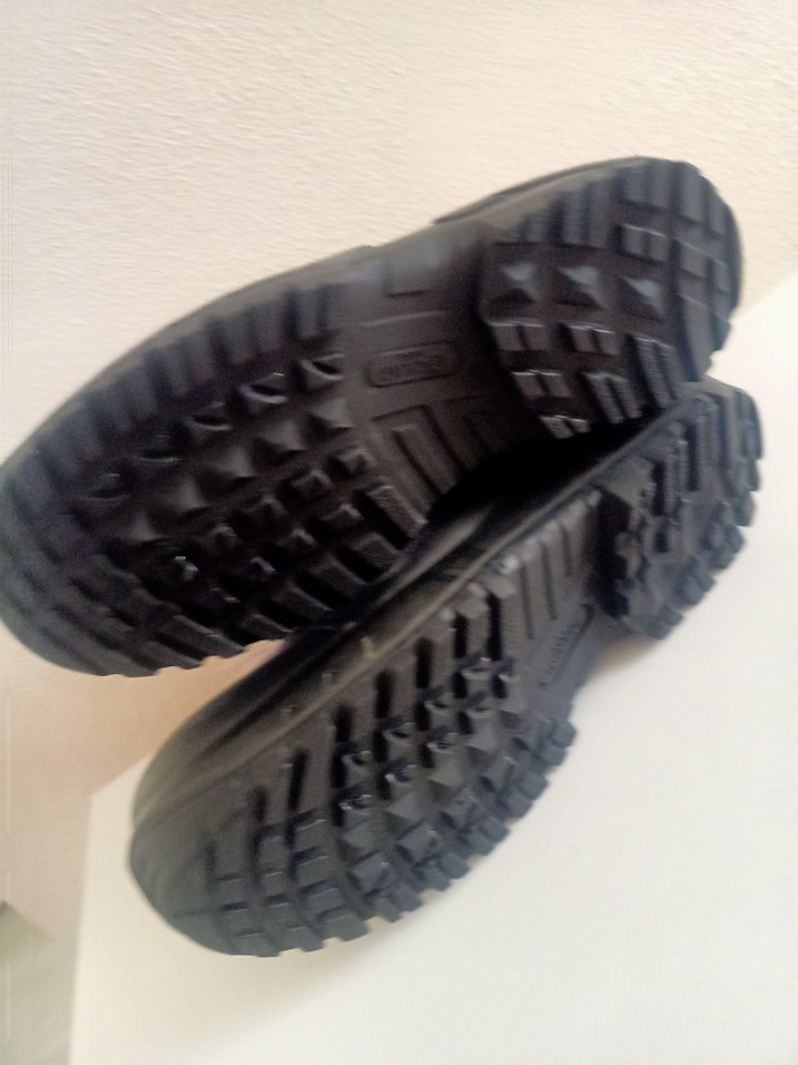 Erkek Siyah Kamuflaj Desenli Biker Bot - Görsel 2