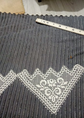 El Yapımı Geleneksel Beyaz Dantel Peçete Seti - Görsel 6