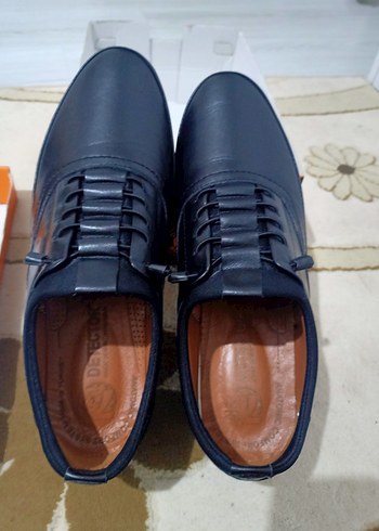 Siyah Bağcıklı Erkek  Ayakkabısı - Görsel 5