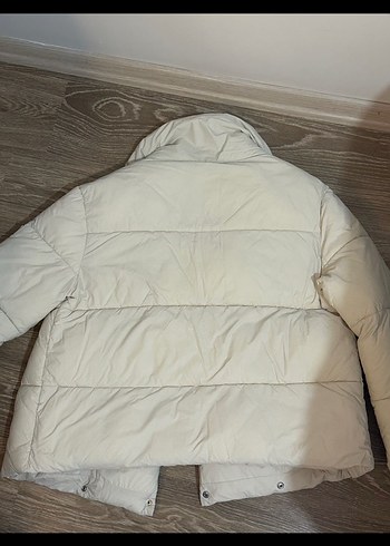m Beden ten rengi Renk Mavi Şişme Bej Mont Oversize