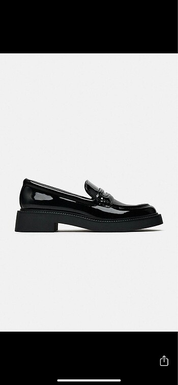 Zara Zara loafer ayakkabı