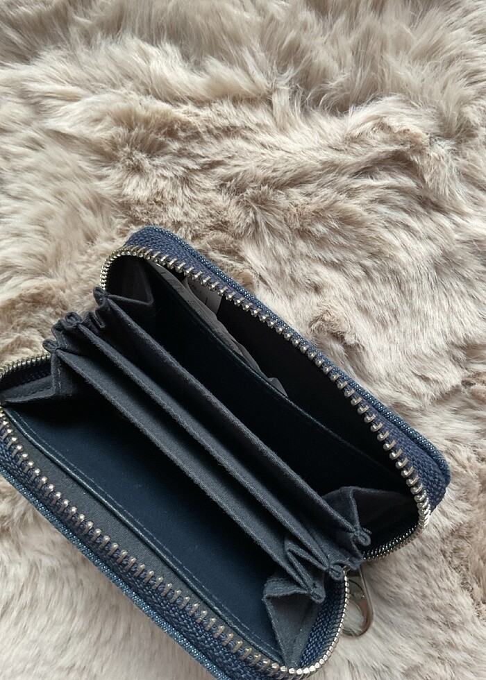 Stradivarius Denim Cüzdan - Görsel 3