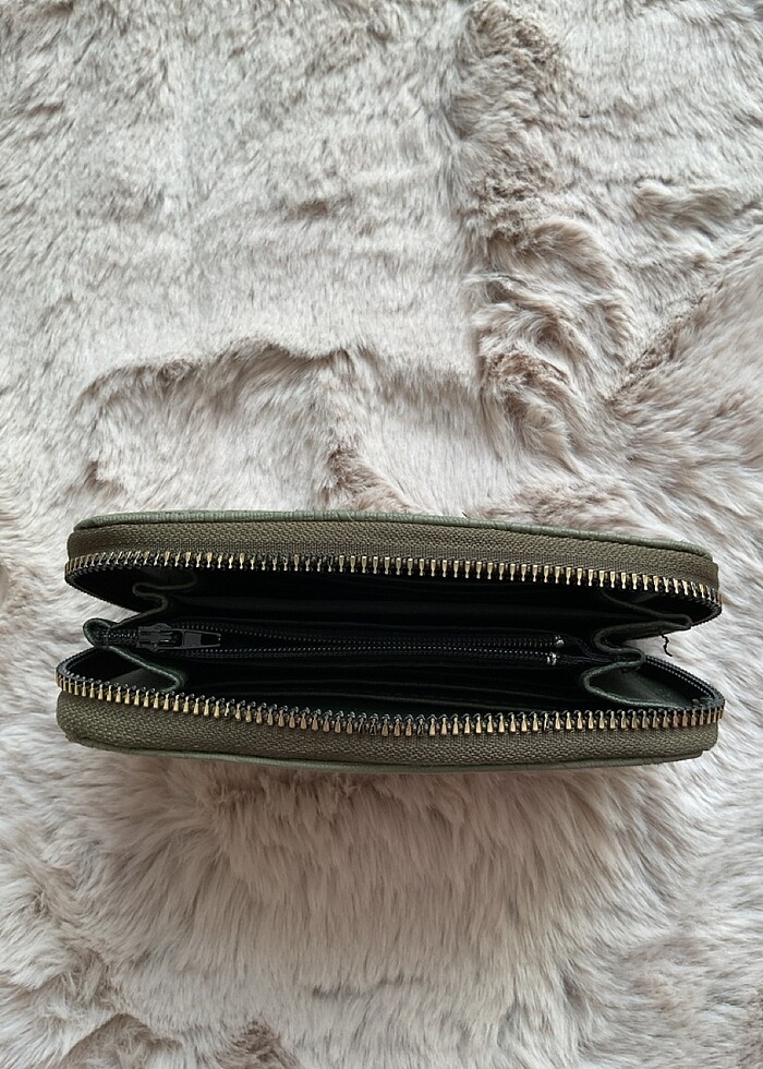 Haki Yeşili Cüzdan - Görsel 2