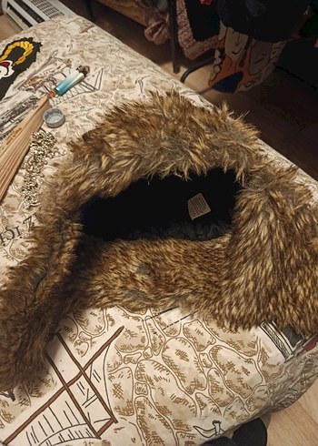 Kahverengi Kürklü Kadın Şapka - Görsel 2