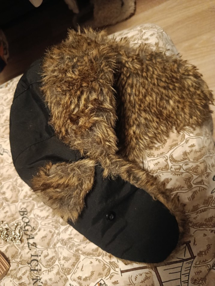 Kahverengi Kürklü Kadın Şapka - Görsel 4