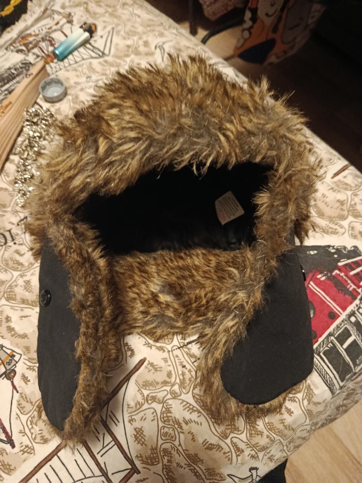 Kahverengi Kürklü Kadın Şapka - Görsel 5