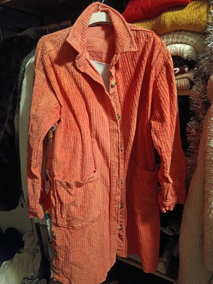 Renkli Baskılı Uzun Kollu Triko Tunik - Görsel 4