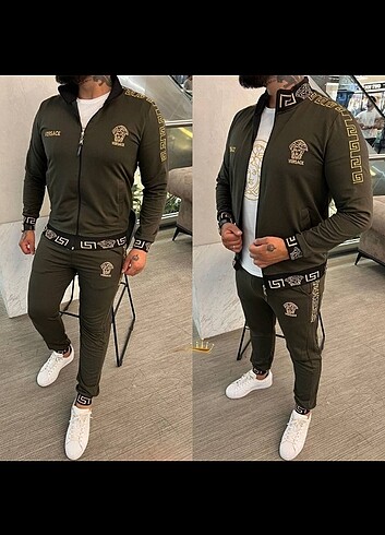 Versace  ???????? New season ???? 2 iplik  kumaş 3 lü takım ?   