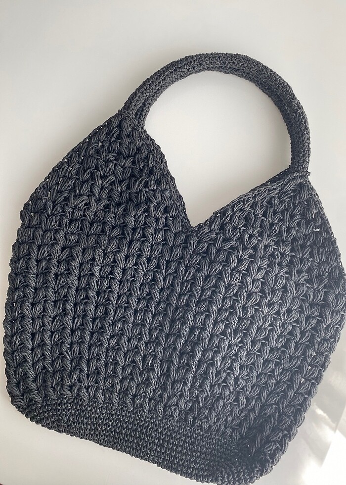 Kâğıt ip plaj çanta - Görsel 2