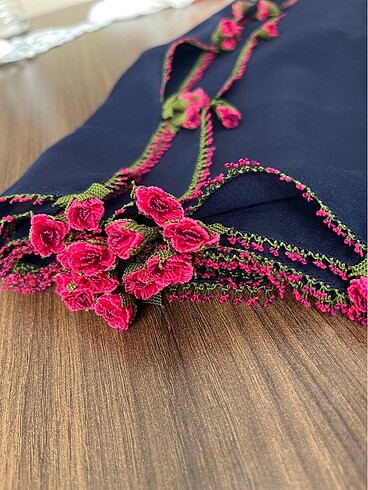 İyne oyası eşarp - Görsel 2