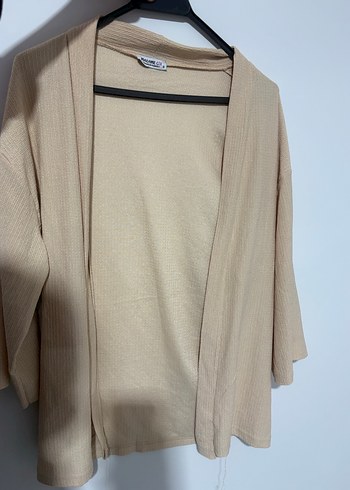 Bej bürümcük Kadın kimono - Görsel 2