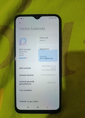 Xiaomi red mi 9