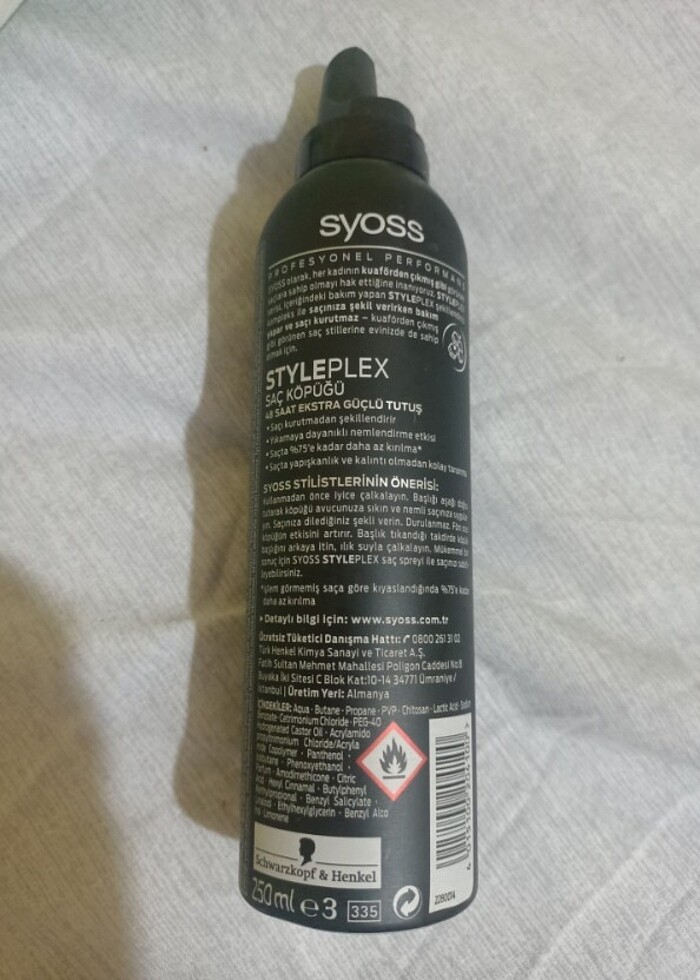 Syoss saç köpüğü - Görsel 2