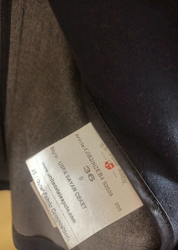 s Beden lacivert Renk Düğmeli Notch Yaka Kadın Lacivert Blazer Ceket