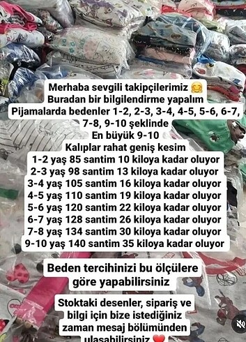 Diğer 3-10 yaş arası kışlık çocuk pijama takımları