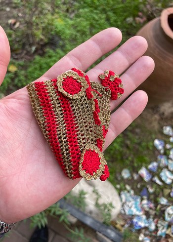 Osmanlı Altın Sırma Kese - Görsel 6