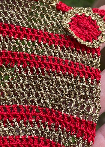 Osmanlı Altın Sırma Kese - Görsel 3