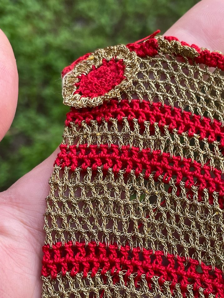 Osmanlı Altın Sırma Kese - Görsel 4