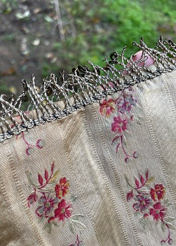 Osmanlı İpek Kese - Görsel 8