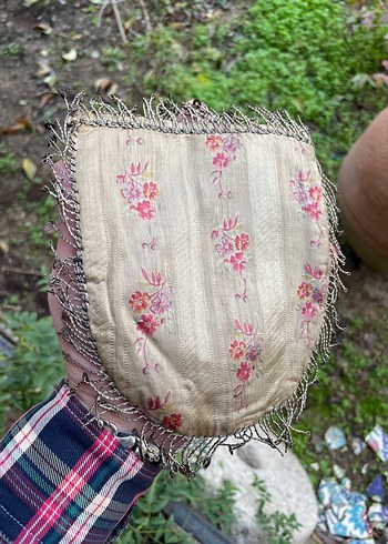 Osmanlı İpek Kese - Görsel 2