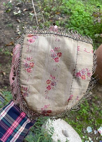 Osmanlı İpek Kese - Görsel 5