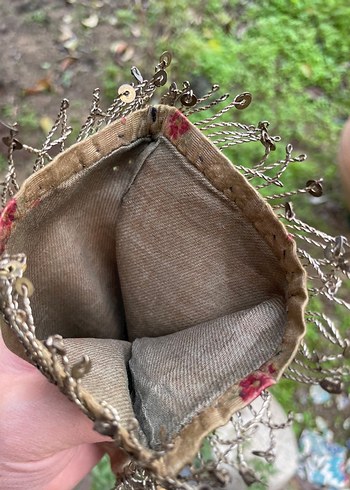 Osmanlı İpek Kese - Görsel 3