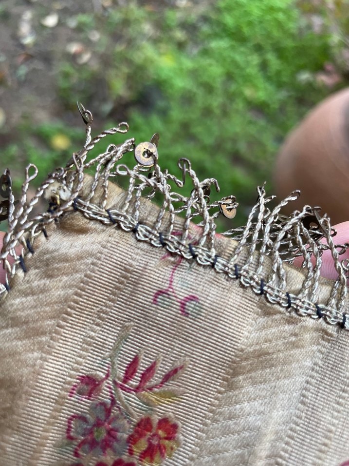 Osmanlı İpek Kese - Görsel 4