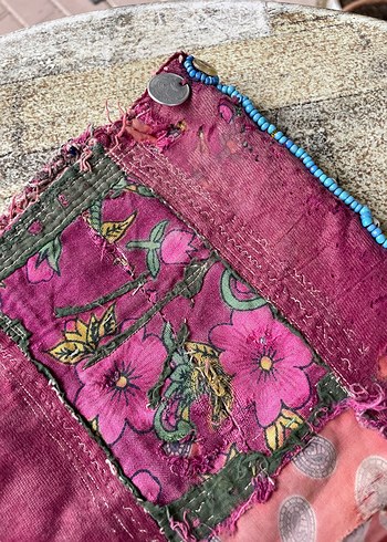 Antika Türkmen Çocuk Yeleği - Görsel 9