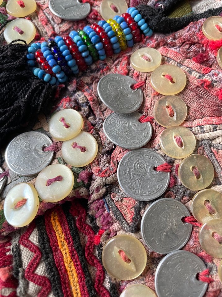 Antika Türkmen Çocuk Yeleği - Görsel 5