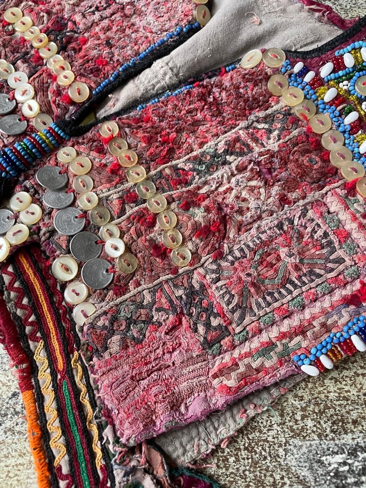 Antika Türkmen Çocuk Yeleği - Görsel 3