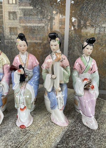 Eski Damgalı Çin Biblolar - Görsel 3