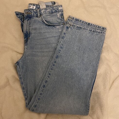 m Beden mavi Renk Pull&Bear Wide Leg Jean