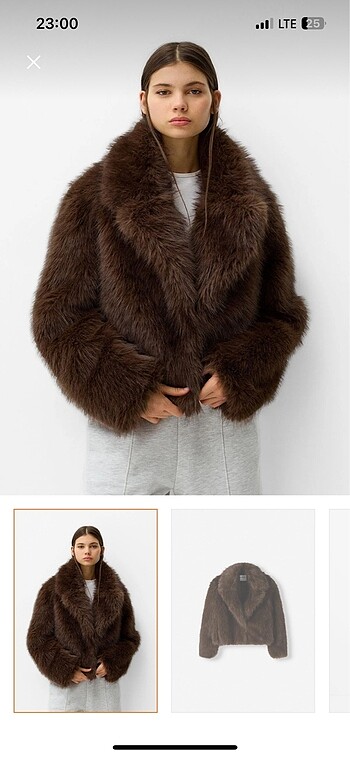 Bershka suni kürk