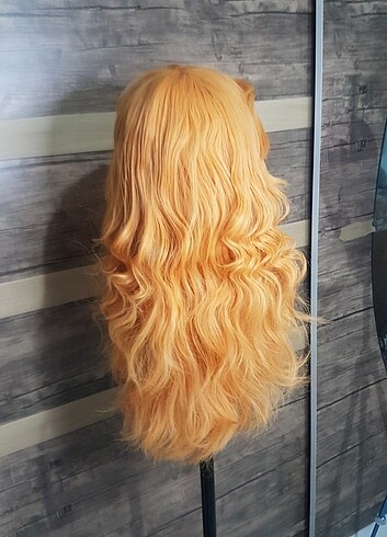 dalgalı kahküllü harıka peruk oranc - Görsel 7