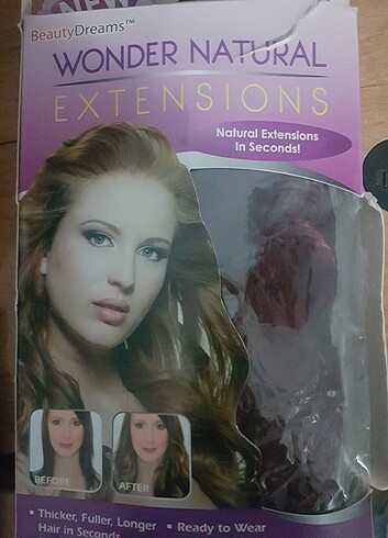 yarım ay çıt çıt saç peruk - Görsel 6