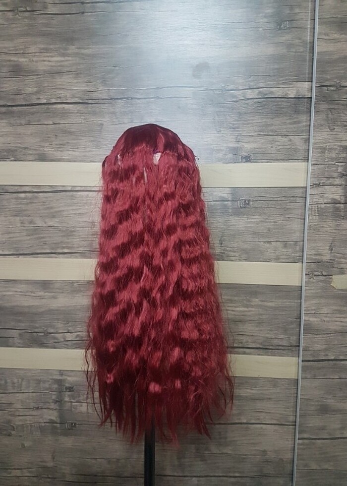 yarım ay çıt çıt saç peruk - Görsel 2