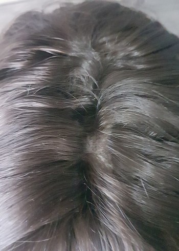 su dalgalı uzun kumral peruk - Görsel 7