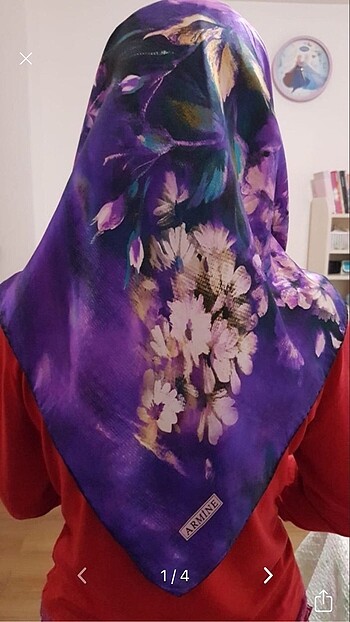 Armine ipek eşarp iki adet