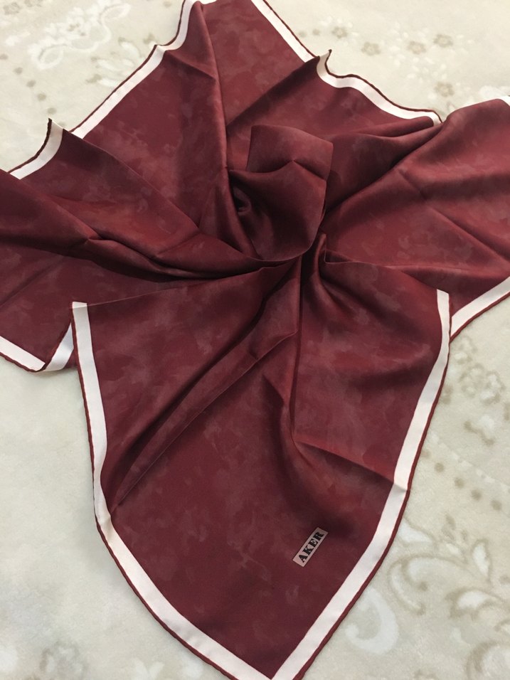 Aker ipek eşarp - Görsel 3