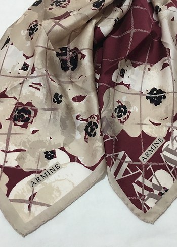 Armine ipek eşarp - Görsel 4