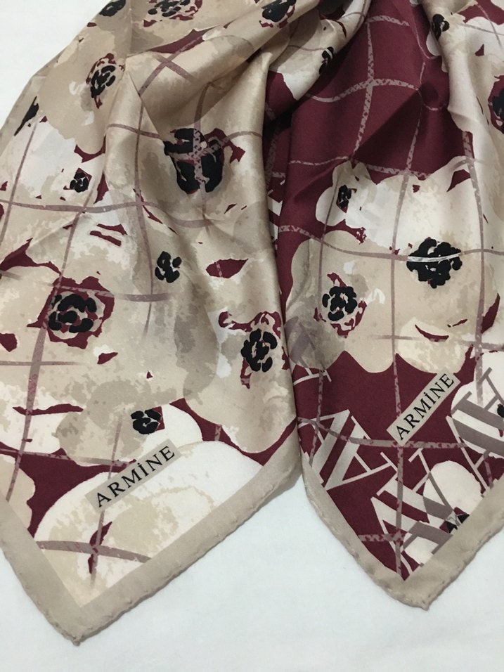 Armine ipek eşarp - Görsel 4
