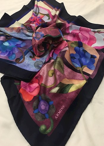 Armine ipek eşarp - Görsel 3
