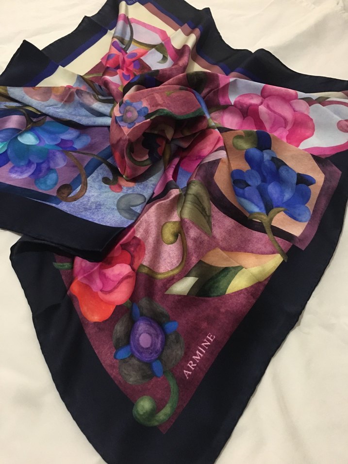 Armine ipek eşarp - Görsel 3