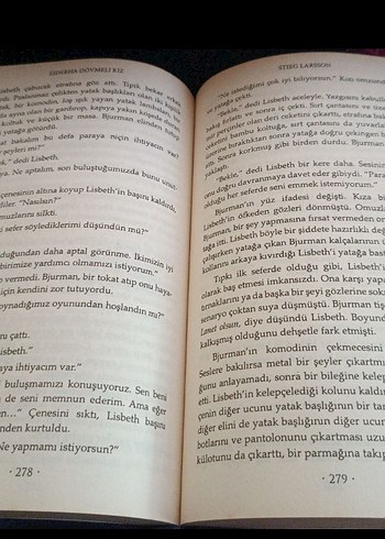  Beden Ejderha Dövmeli Kız - Stieg Larsson