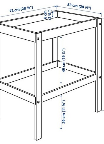 Ikea İKEA ALT DEĞİŞTİRME ÜNİTESİ 