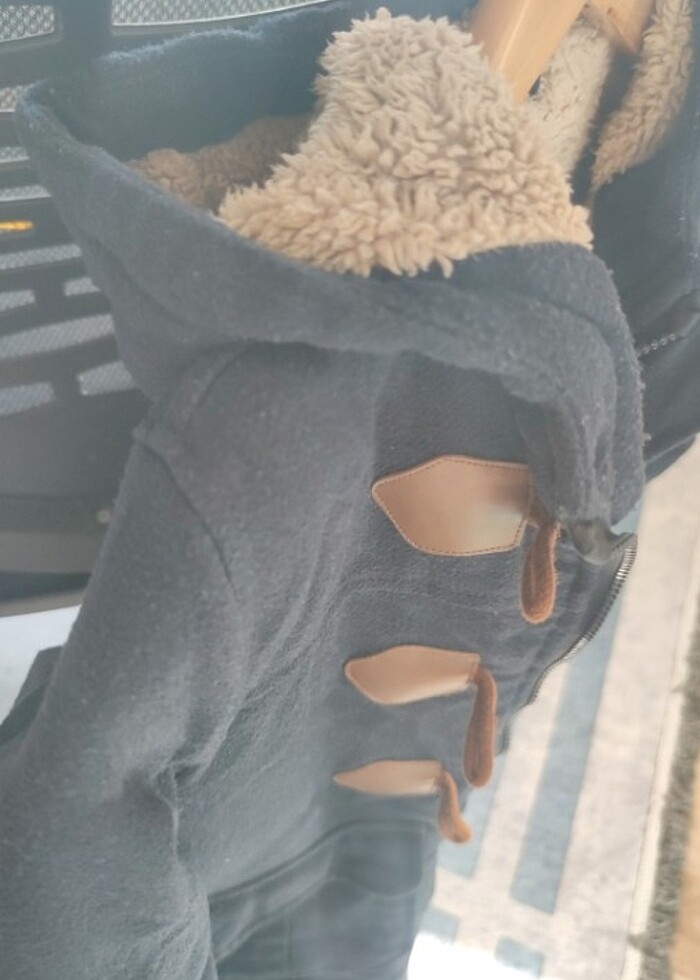 7-8 yaş Kürklü Kaban - Görsel 2