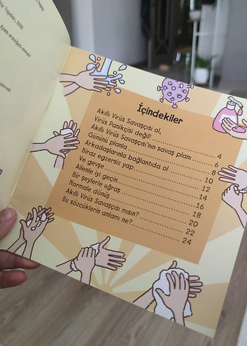 Akıllı Virüs Savaşçısı Çocuk Kitabı